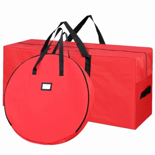 2pcs Christmas Tree Wreath Storage Bags
