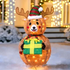 3ft 100 LED Collapsible Reindeer Yard Light