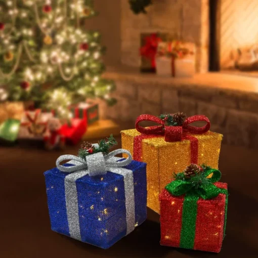 Lighted Gift Boxes